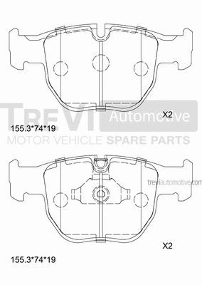 Brake Pad Set, disc brake (PF1183)