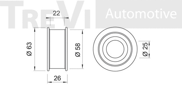Tensioner Pulley, timing belt