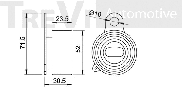 Tensioner Pulley, timing belt