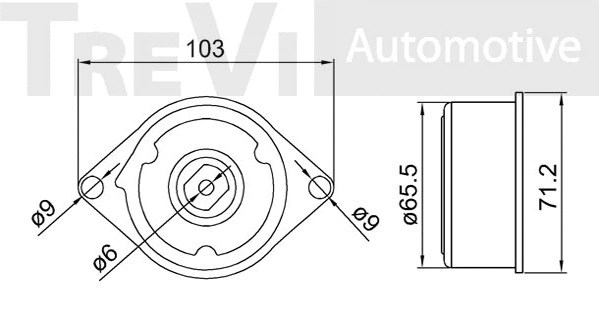 Belt Tensioner, V-ribbed belt