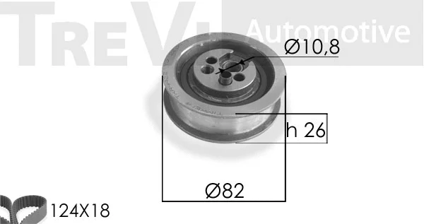 Timing Belt Kit (KD1043)