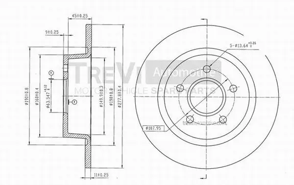 Brake Disc (BD1075)