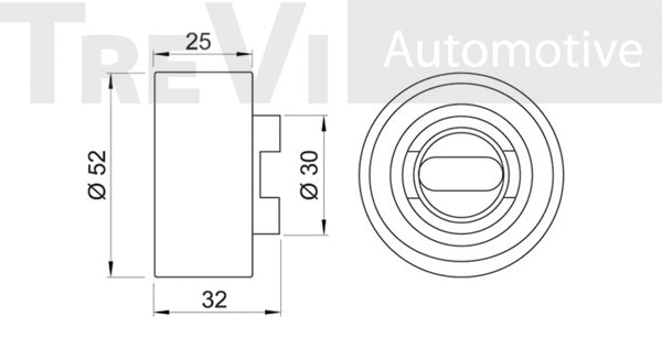 Tensioner Pulley, timing belt