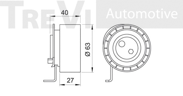 Tensioner Pulley, timing belt