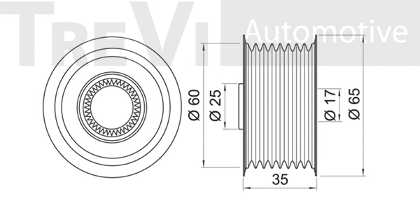 Alternator Freewheel Clutch
