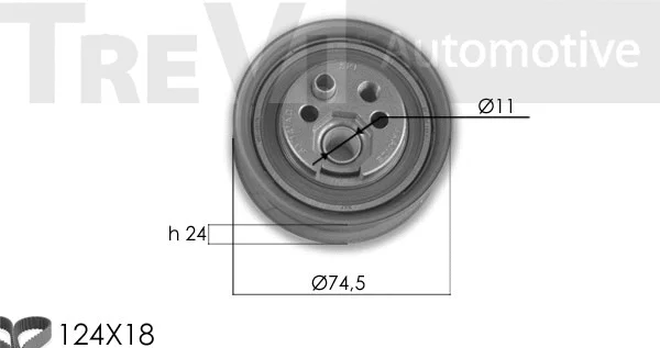 Timing Belt Kit (KD1291)