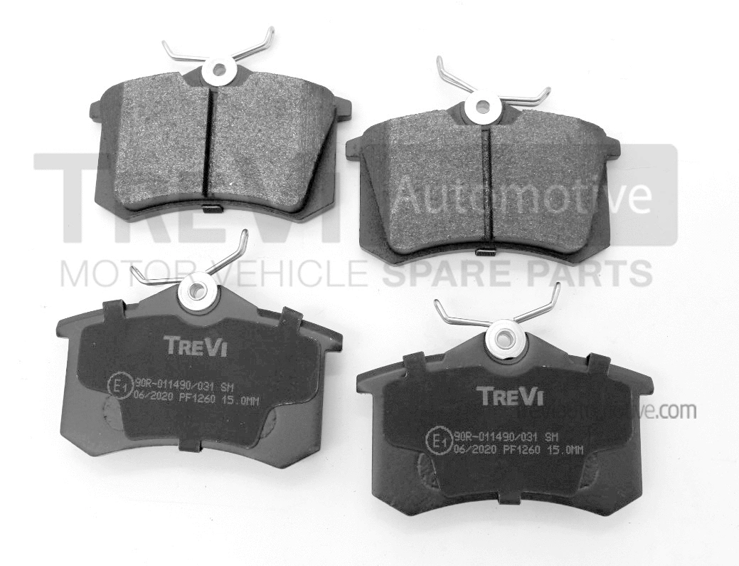 Brake Pad Set, disc brake (PF1260)