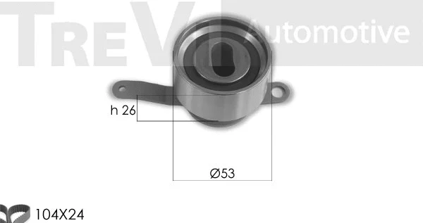 Timing Belt Kit (KD1430)