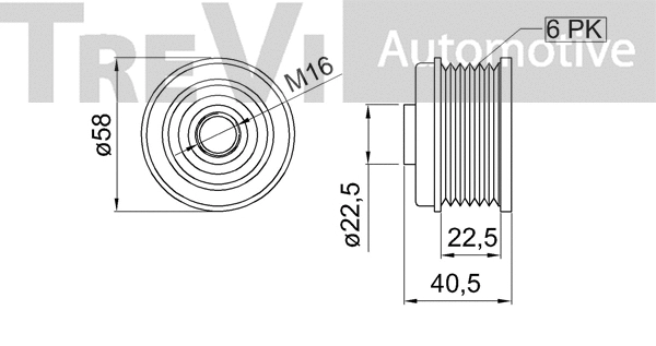 Alternator Freewheel Clutch