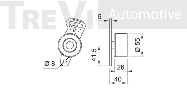 Tensioner Pulley, timing belt