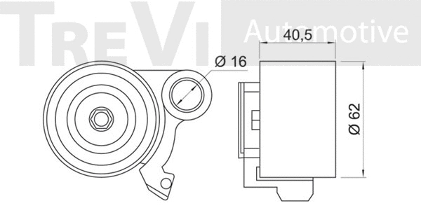 Tensioner Pulley, timing belt