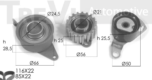 Timing Belt Kit (KD1157)