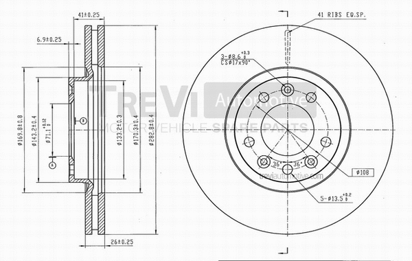 Brake Disc (BD1137)