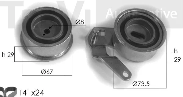Timing Belt Kit (KD1072)