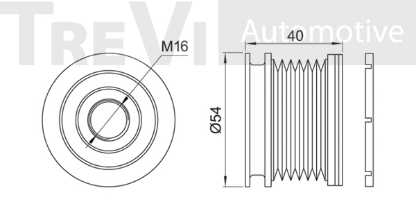 Alternator Freewheel Clutch