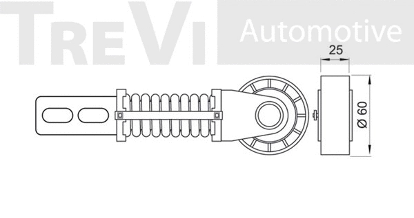 Tensioner Lever, V-ribbed belt