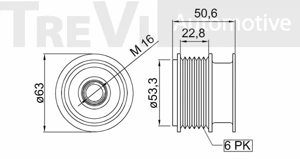 Alternator Freewheel Clutch
