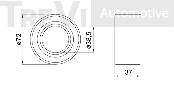 Wheel Bearing Kit (WB1625)