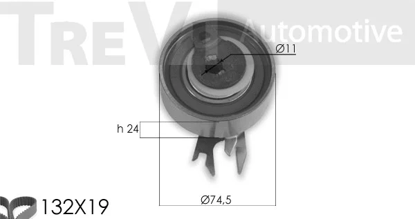 Timing Belt Kit (KD1292)