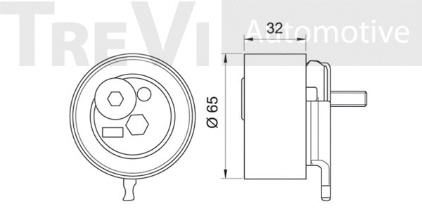 Tensioner Pulley, timing belt