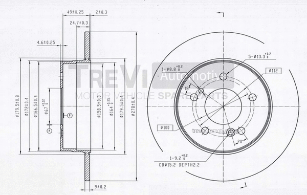 Brake Disc (BD1019)