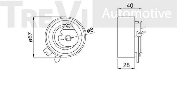 Tensioner Pulley, timing belt
