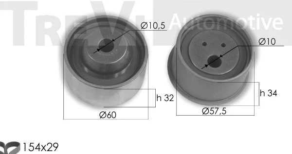 Timing Belt Kit (KD1349)