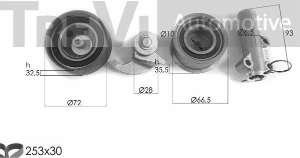 Timing Belt Kit (KD1462)