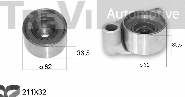 Timing Belt Kit (KD1402)