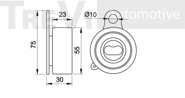 Tensioner Pulley, timing belt
