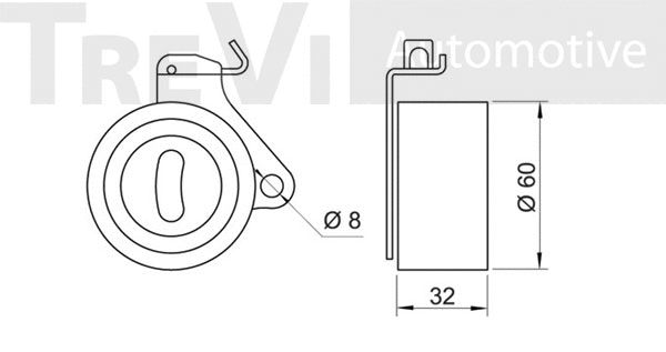 Tensioner Pulley, timing belt