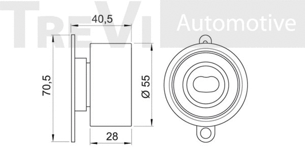 Tensioner Pulley, timing belt