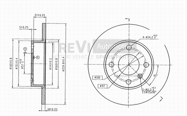 Brake Disc (BD1034)