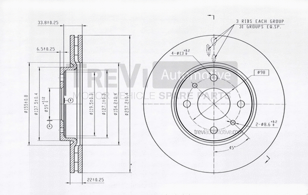 Brake Disc (BD1104)