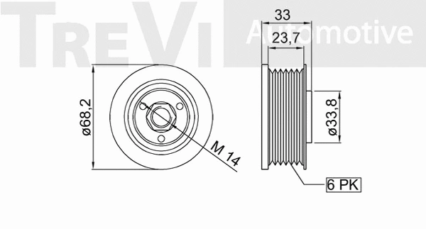 Alternator Freewheel Clutch