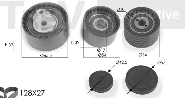Timing Belt Kit (KD1244)