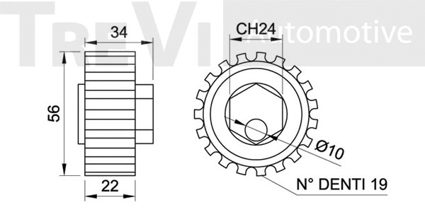 Tensioner Pulley, timing belt