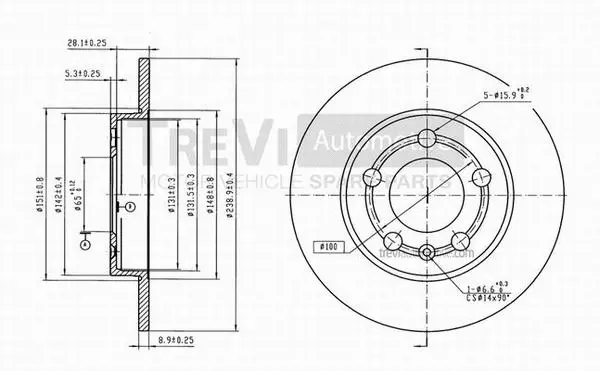 Brake Disc (BD1051)