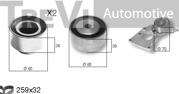 Timing Belt Kit (KD1366)