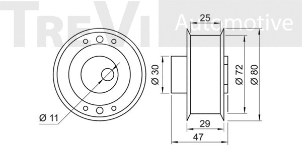 Tensioner Pulley, timing belt
