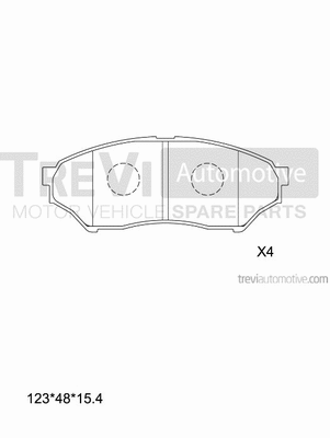 Brake Pad Set, disc brake (PF1182)