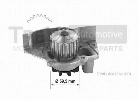 Water Pump, engine cooling (TP448)