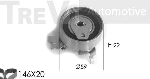 Timing Belt Kit (KD1169)