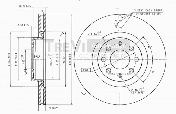 Brake Disc (BD1095)