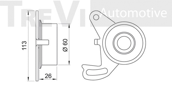 Tensioner Pulley, timing belt