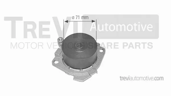 Water Pump, engine cooling (TP721)