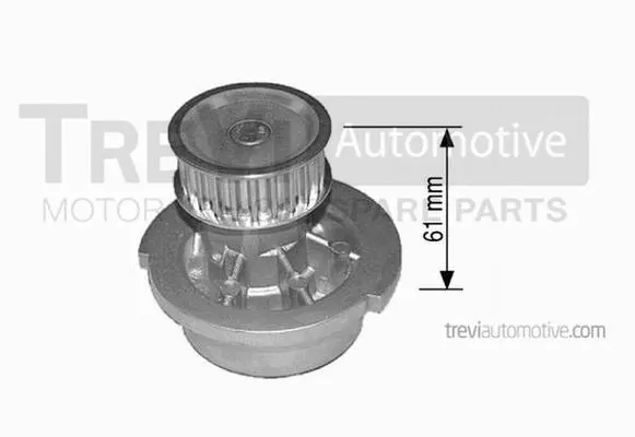 Water Pump, engine cooling (TP641-1)