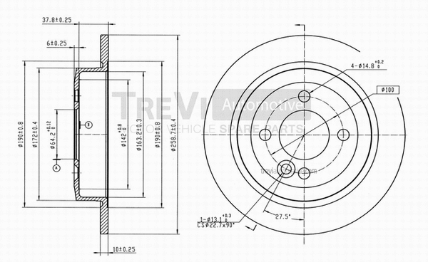 Brake Disc (BD1052)