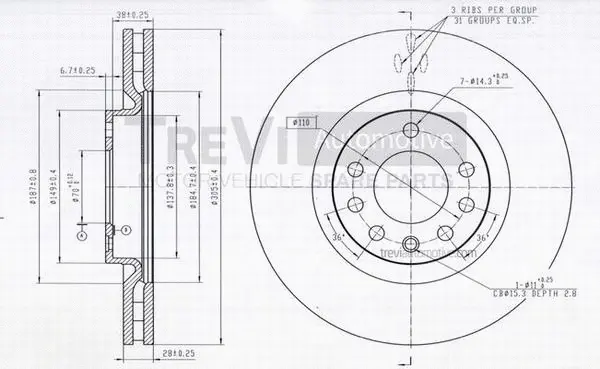 Brake Disc (BD1181)