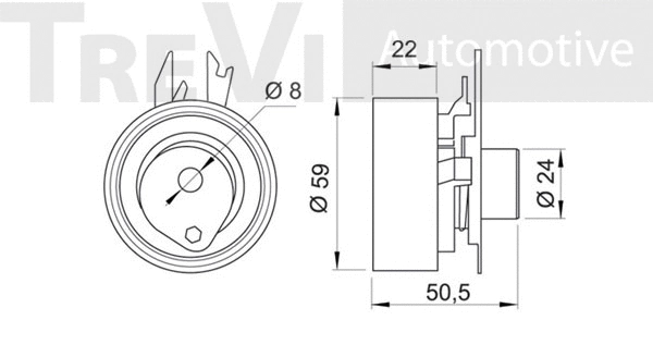 Tensioner Pulley, timing belt
